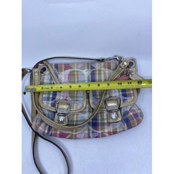 coach msrp multicolor fabric cross body bag - Picture 3 of 10
